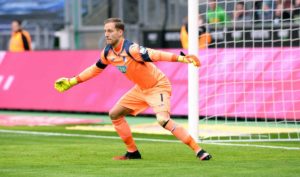 Nationaltorhüter Oliver Baumann im Trikot von 1899 Hoffenheim (Foto Depositphotos.com)