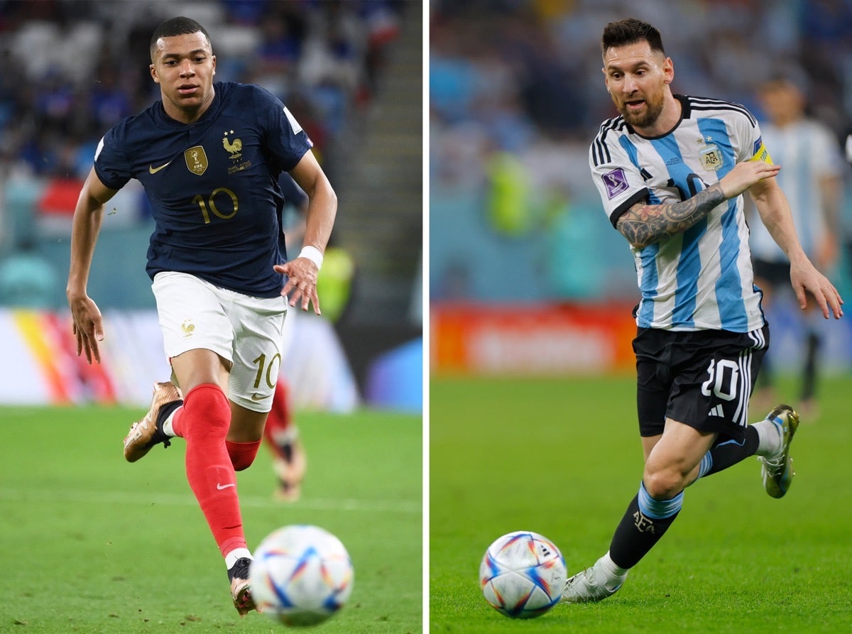 Argentinien gegen Frankreich 33 ** Argentinien wird Fußball Weltmeister 2022