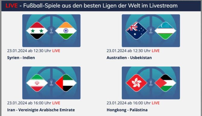 Fußball heute beim Afrikacup