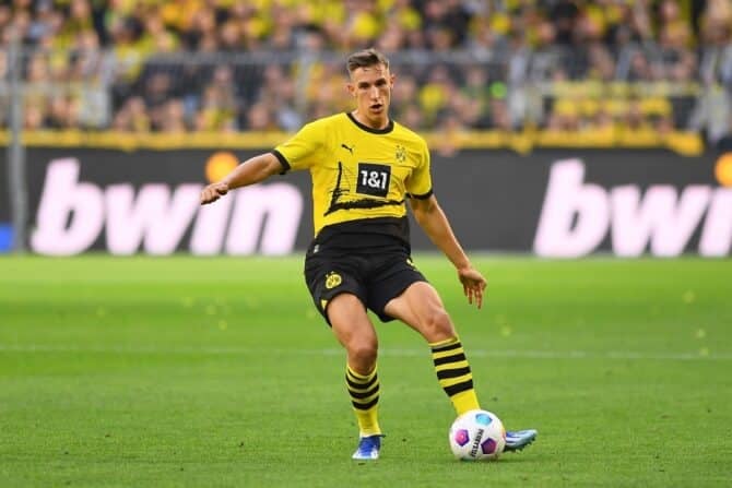 Nico Schlotterbeck vom Borussia Dortmund ist bei der EM 2024 dabei! (Foto Depositphotos.com)