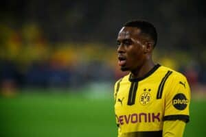 Jamie Gittens von Borussia Dortmund im SIGNAL IDUNA PARK (Foto Depositphotos.com)