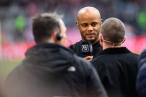 Vincent Kompany, Trainer des FC Bayern München im DAZN Interview (Depositiphotos.com)